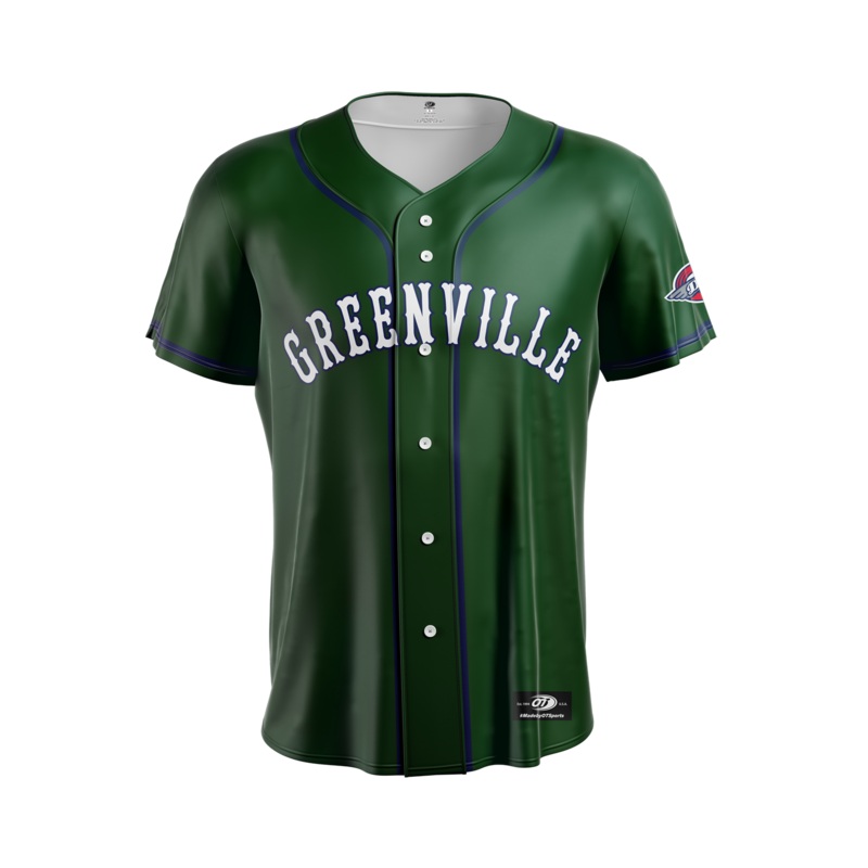 Greenville Drive OT Sublimated Green Sunday Replica Jersey