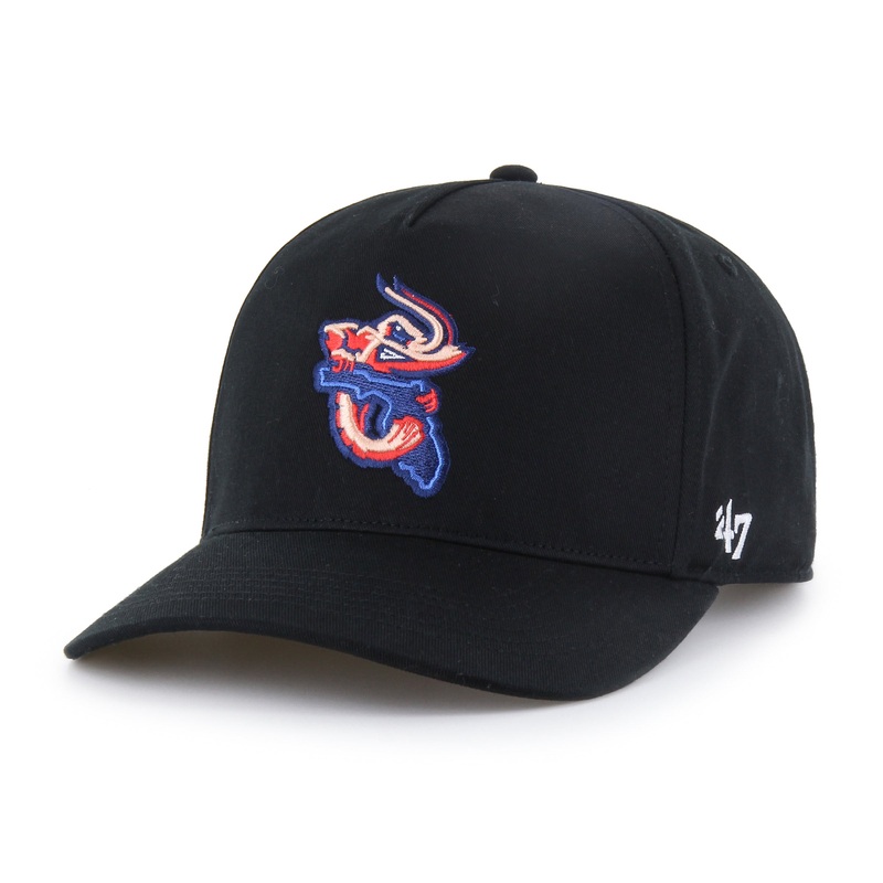 Jacksonville Jumbo Shrimp ’47 Black Florida Logo Hitch