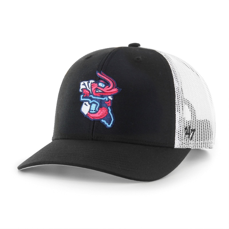 Jacksonville Jumbo Shrimp ’47 Black Vice Trucker