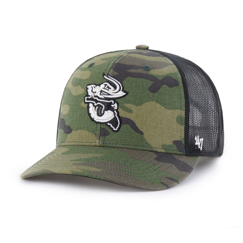 Jacksonville Jumbo Shrimp ’47 Camo Trucker