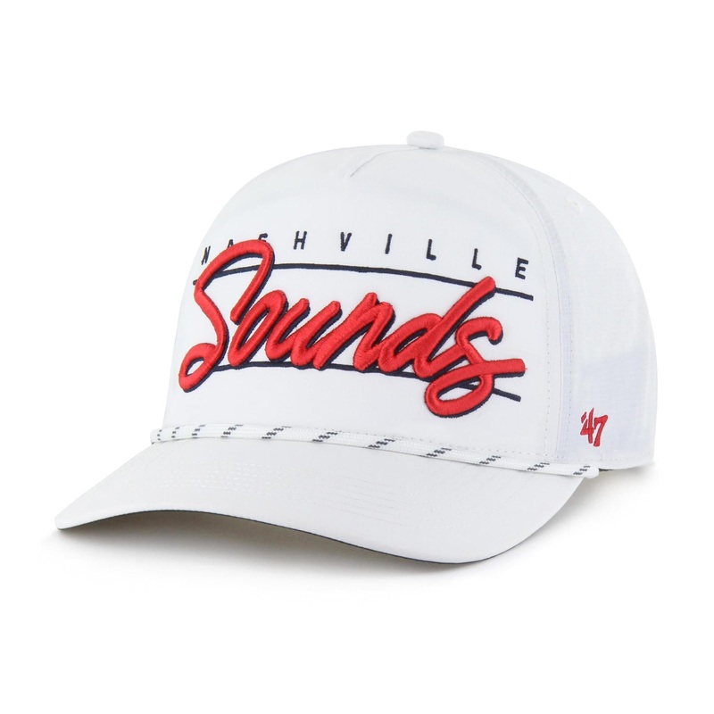 Nashville Sounds ’47 Brand brrr White Condor Hitch Hat