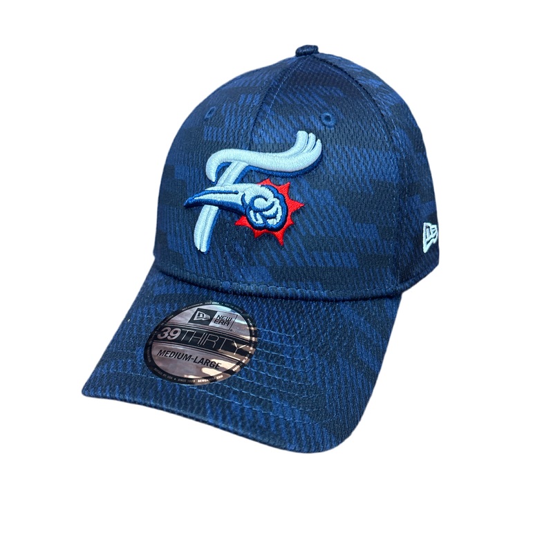 New Era 39 Thirty Navy F-Fist Camo Stretch fit