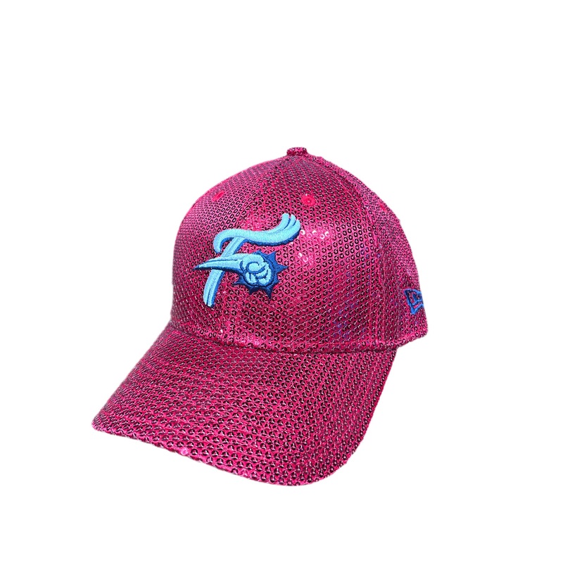 New Era 9Fourty Red Sequin Reading Fightin Phils Youth Hat