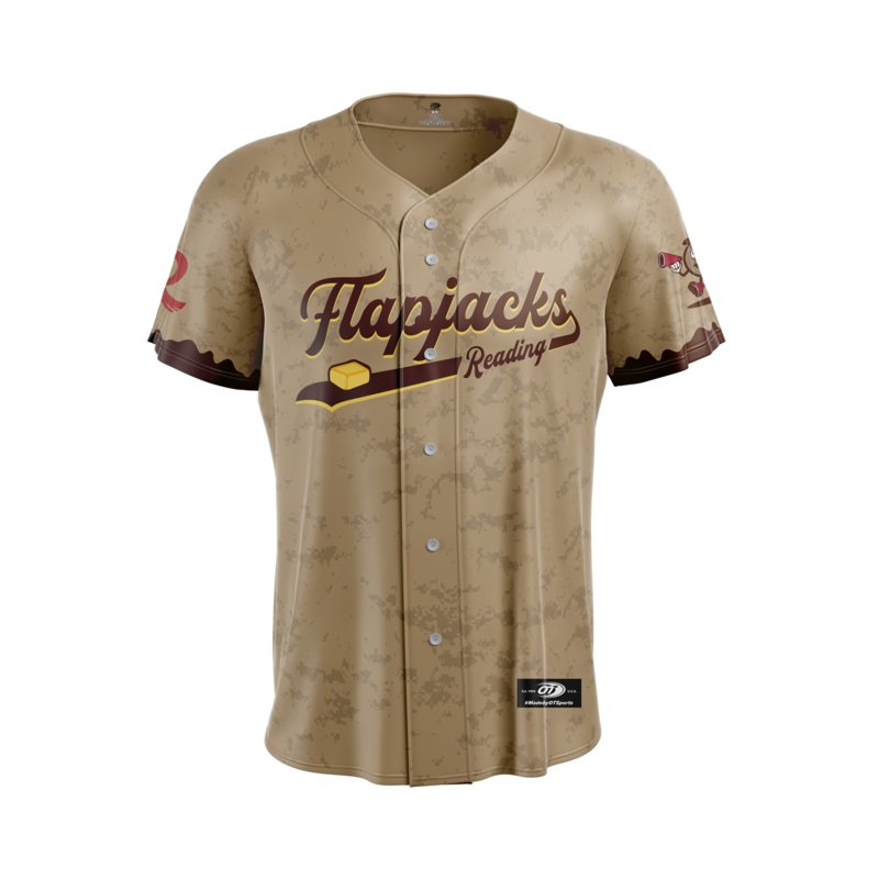 Reading Fightin Phils Flapjack Replica Jersey