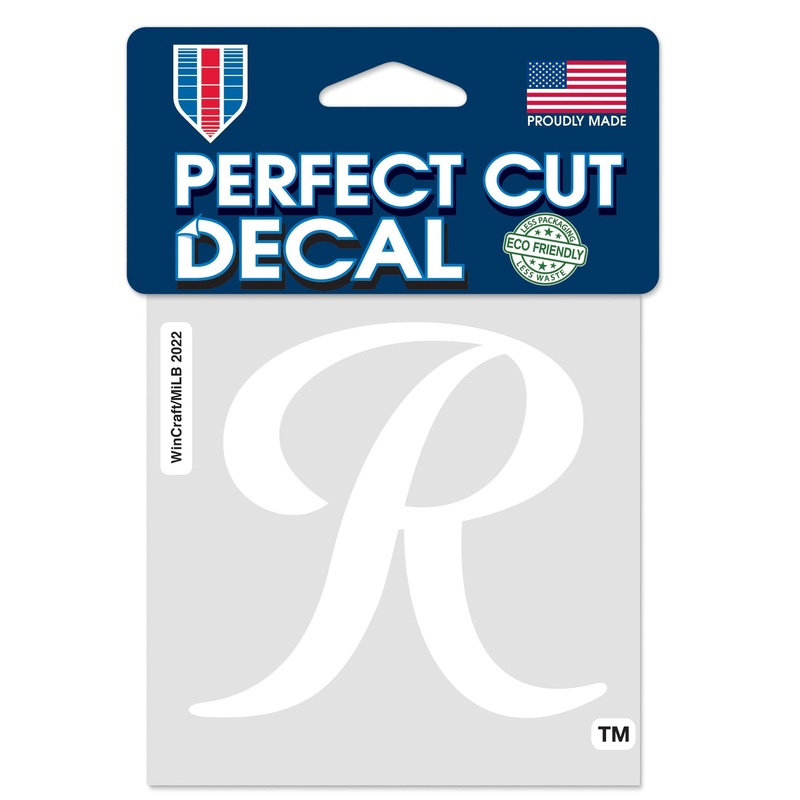 Tacoma Rainiers 4×4 White R Decal