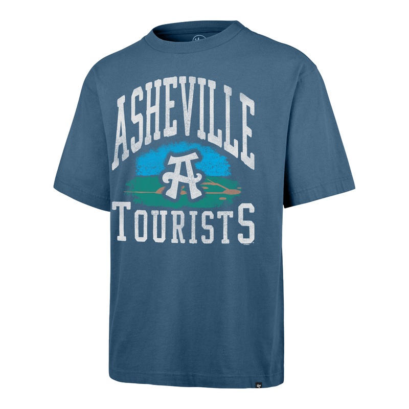 The Asheville Tourists Cloudfield Montauk ’47 Foundation Tee