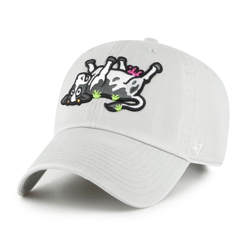 Wichita Wind Surge ’47 Grey Tumba Vacas Copa Clean Up Cap