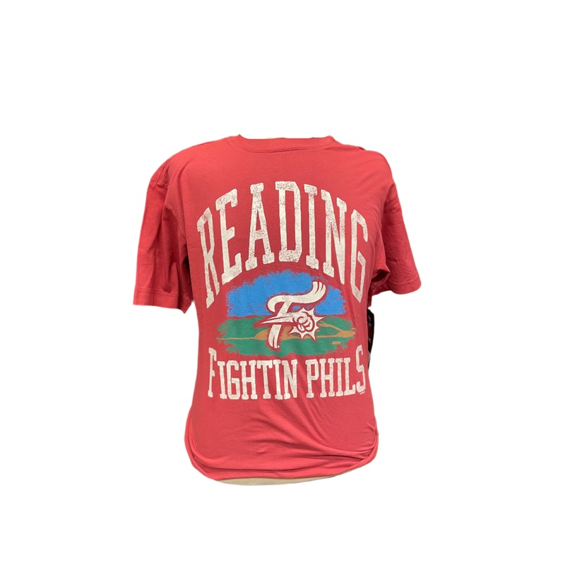 ’47 Reading Fightin Phils Faded Red Foundation Tee