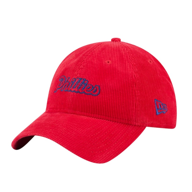 9twenty Philadelphia Phillies Red Corduroy New Era hat