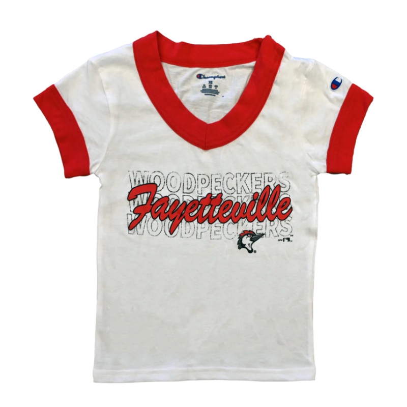 Fayetteville Woodpeckers Champion Women’s Series Crop Top