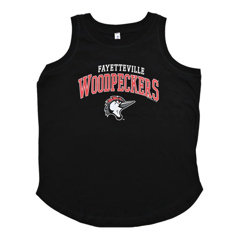 Fayetteville Woodpeckers Soft As Grapes Women’s Relaxed Tank Top