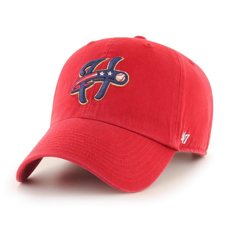 Harrisburg Senators ’47 Brand Clean Up Cap – Red