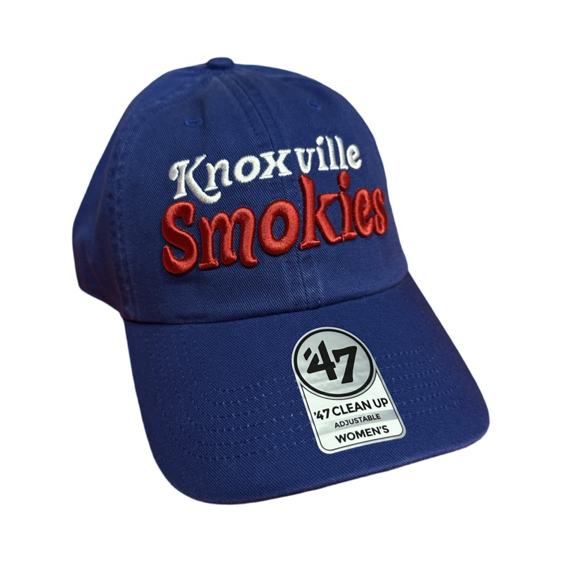 Knoxville Smokies 47 Royal Womens Adjustable Clean Up