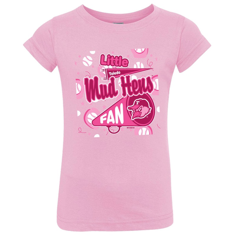 Toledo Mud Hens Rah Rah Toddler Girls T