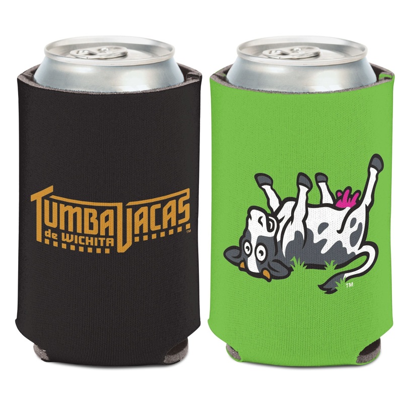 Wichita Wind Surge Black/Lime Tumba Vacas COPA Koozie