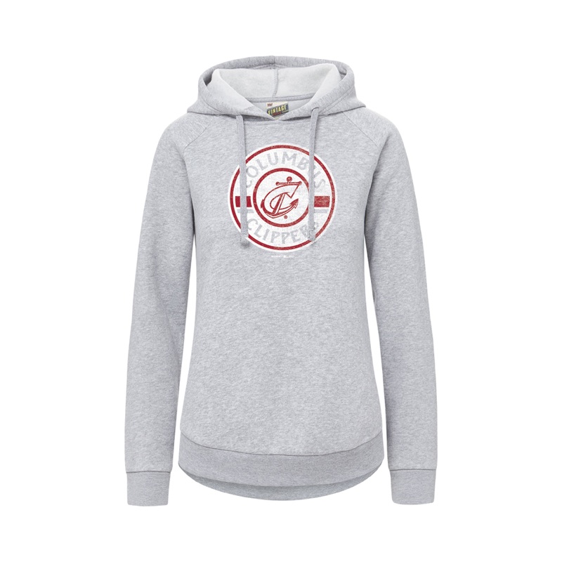 Columbus Clippers MV Sport Vintage Fleece Women’s Hoodie