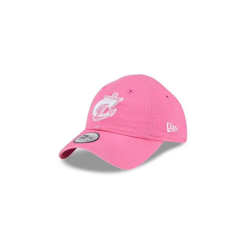 Columbus Clippers New Era 9Twenty Pink Youth Cap