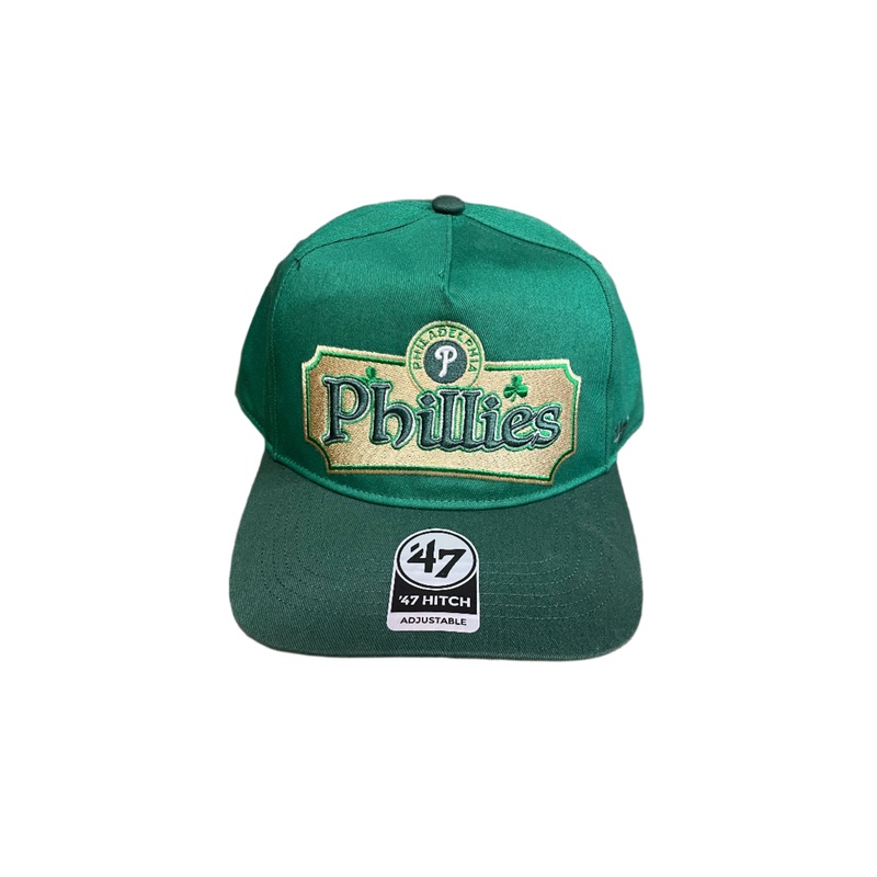 Philadelphia Phillies kelly green shamrock 47 hitch snap back