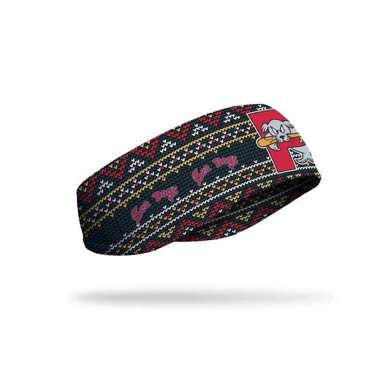Portland Sea Dogs Holiday Sweater JUNK Ear Warmer