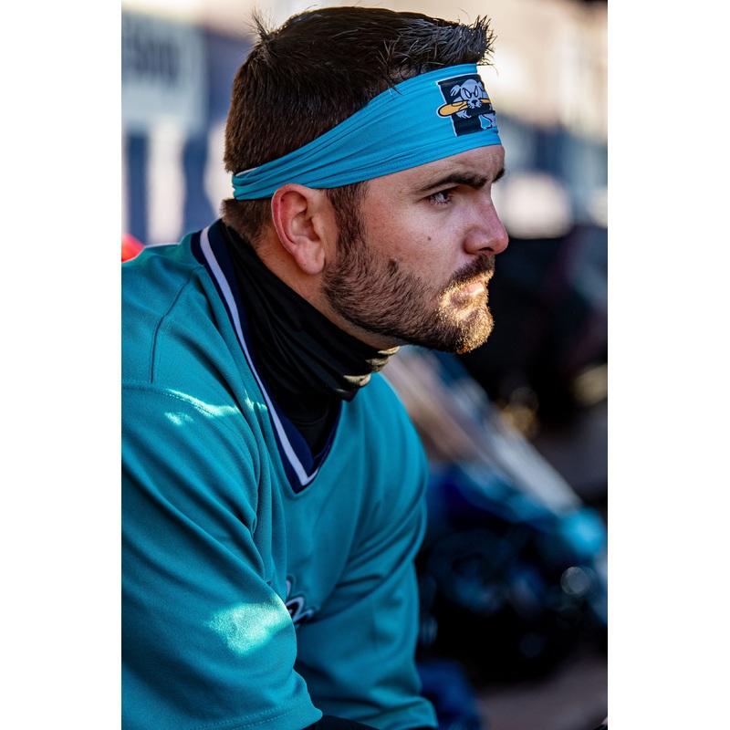 Portland Sea Dogs JUNK Big Bang Lite Retro Teal Headband