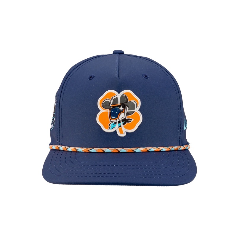 Sugar Land Space Cowboys Black Clover Hat Adjustable Perfect Game