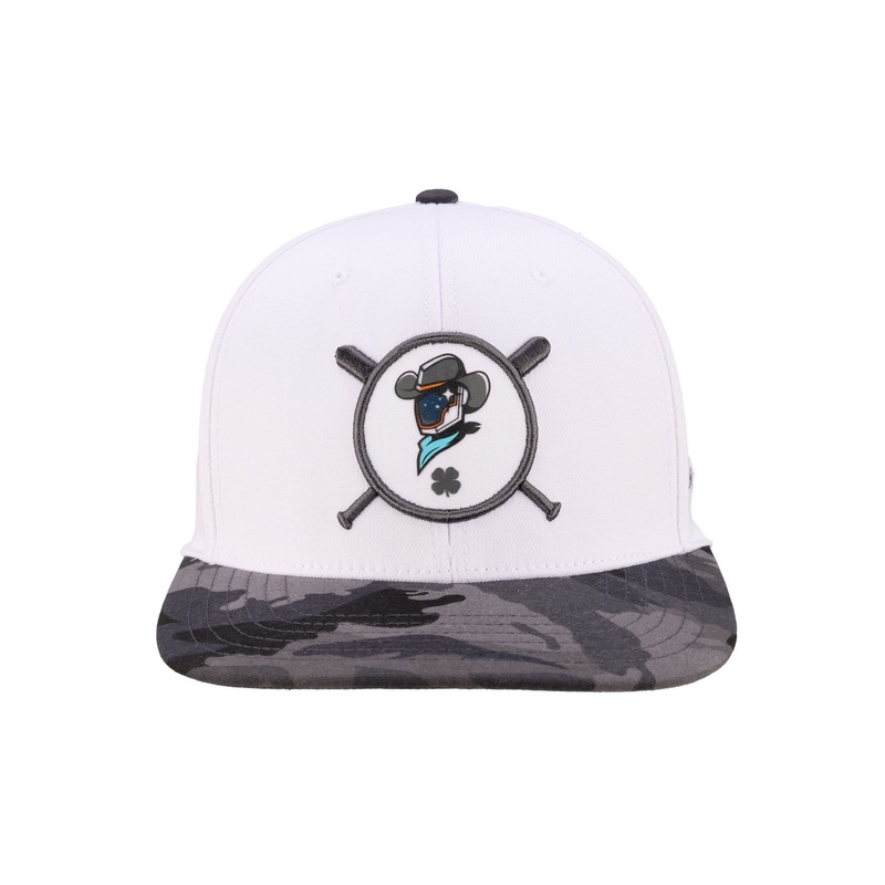 Sugar Land Space Cowboys Black Clover Hat Snapback Infield