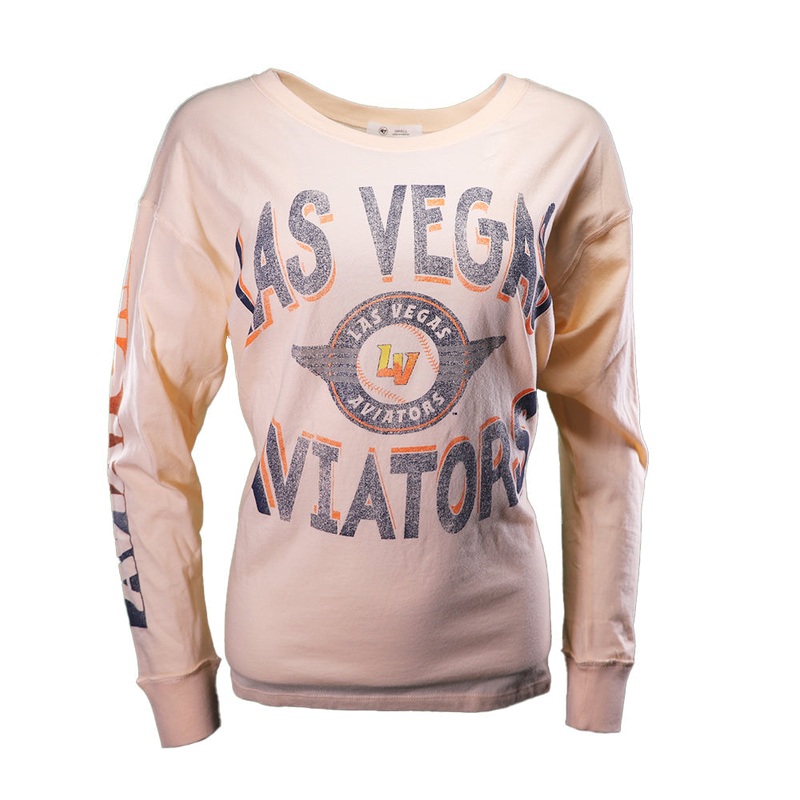 Women’s ’47 Brand Primary Logo Seashell Cloud Nine Long Sleeve T-Shirt