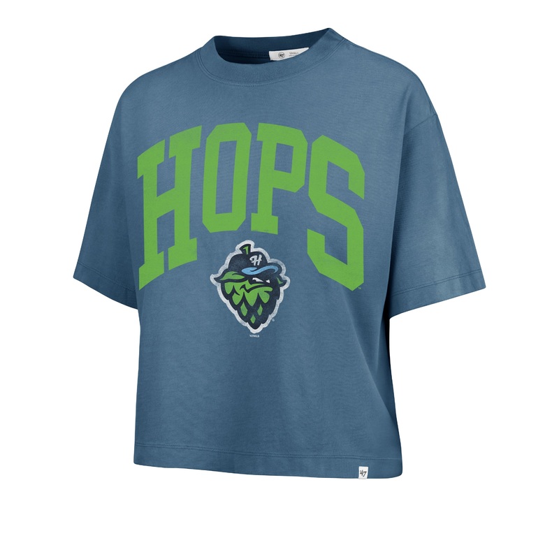 ’47 Brand W’s Montauk Crop Tee, Hillsboro Hops