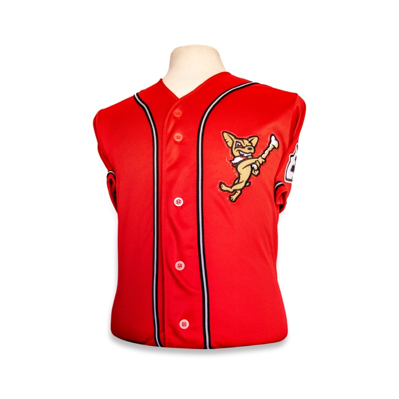 CHIHUAHUAS YOUTH RED SWINGING SUBLIMATED JERSEY- OT SPORTS