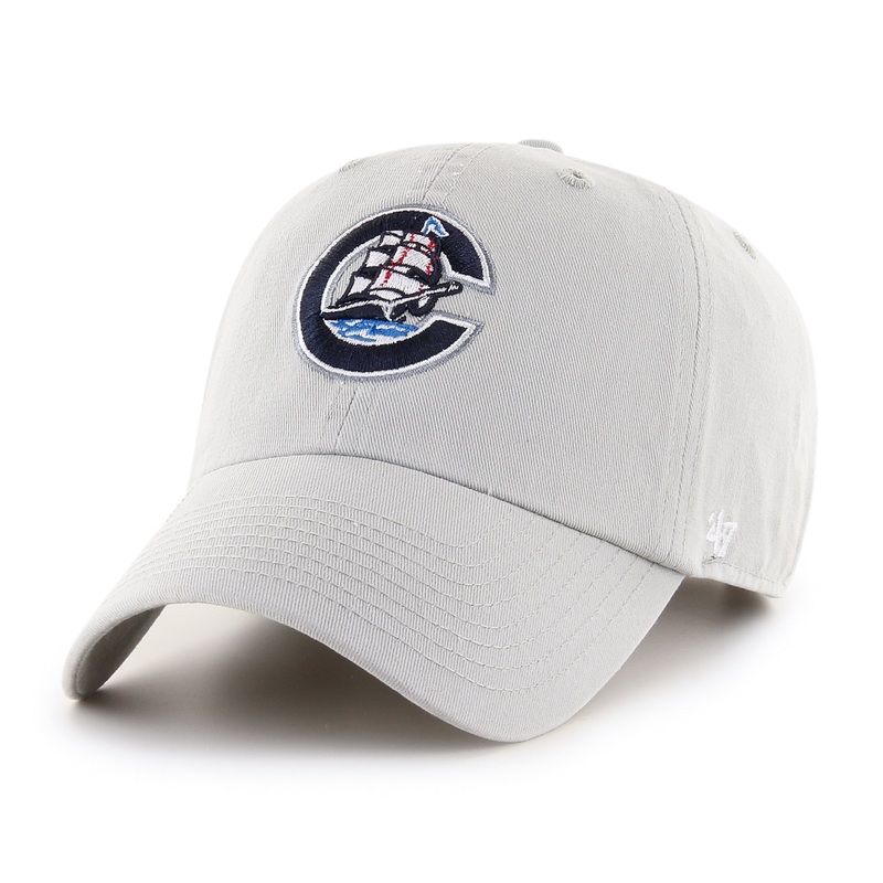 Columbus Clippers 47 Brand Gray 90’s logo Clean Up