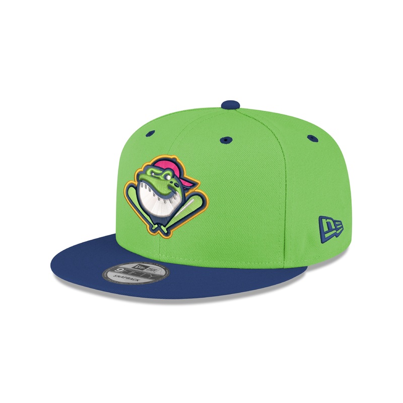 Greenville Drive New Era Lime Ranas 9FIFTY Snapback Hat