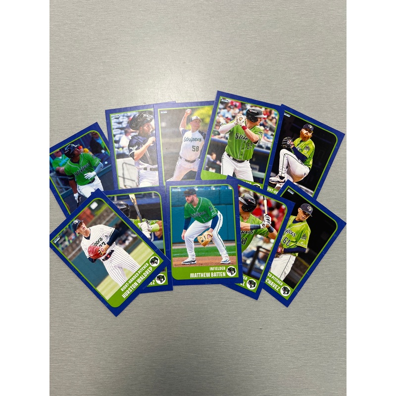 Gwinnett Stripers 2025 Team Card Set