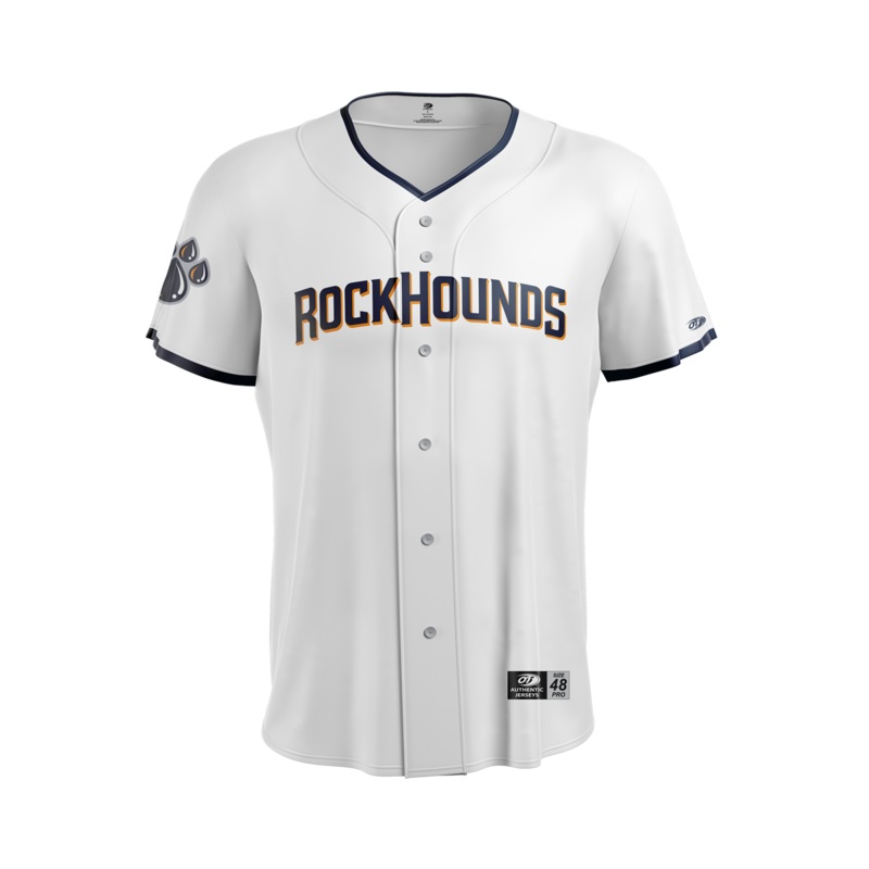 Midland RockHounds Premium Tackle Twill Pointelle Home Jersey