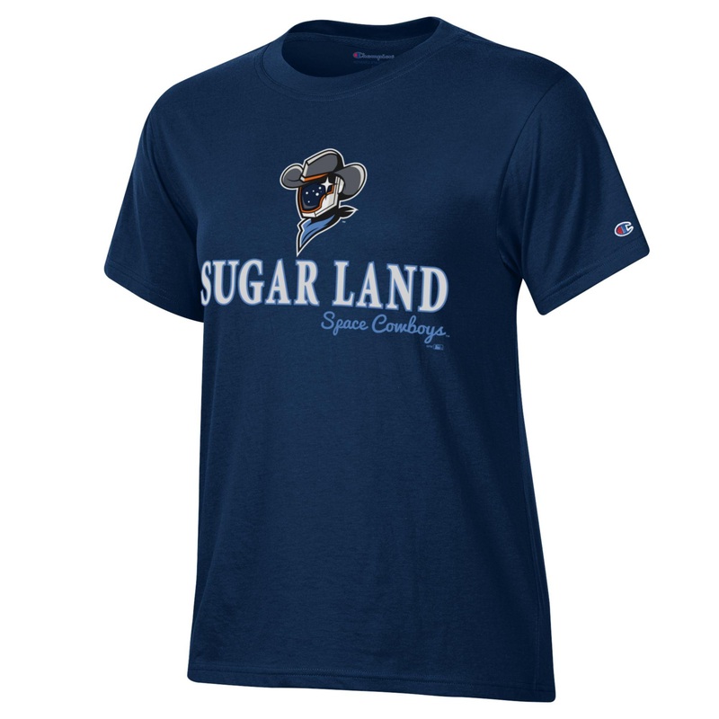 Sugar Land Space Cowboys Champion Women’s Tee Sugar Glitter