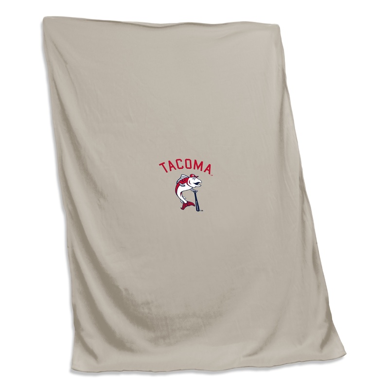 Tacoma Rainiers Oatmeal Slammin’ Sam Sweatshirt Blanket