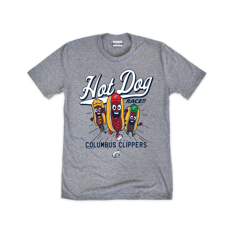 Columbus Clippers Where I’m From Hot Dog Race Tee