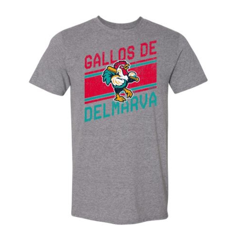 Delmarva Shorebirds 108 Stitches Copa Victory Stripe Tee