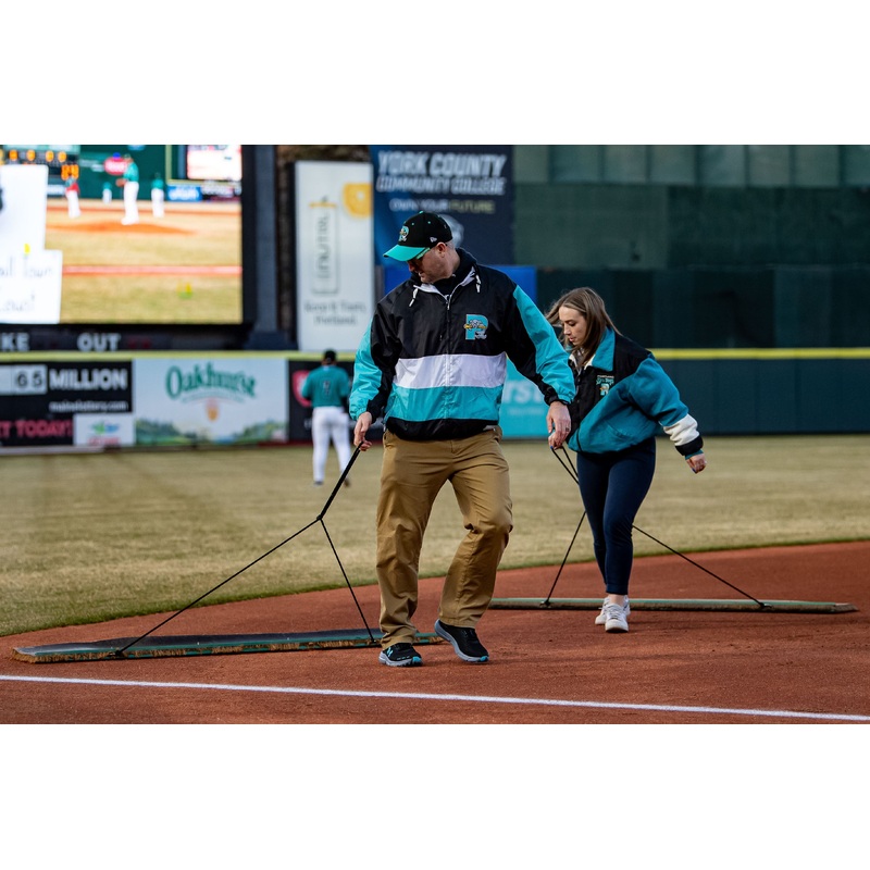 Portland Sea Dogs Official League Retro Chute Jacket