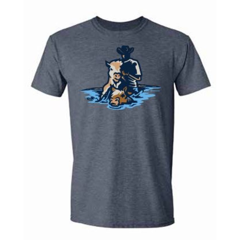Delmarva Shorebirds 108 Stitches Wild Ponies Logo Tee