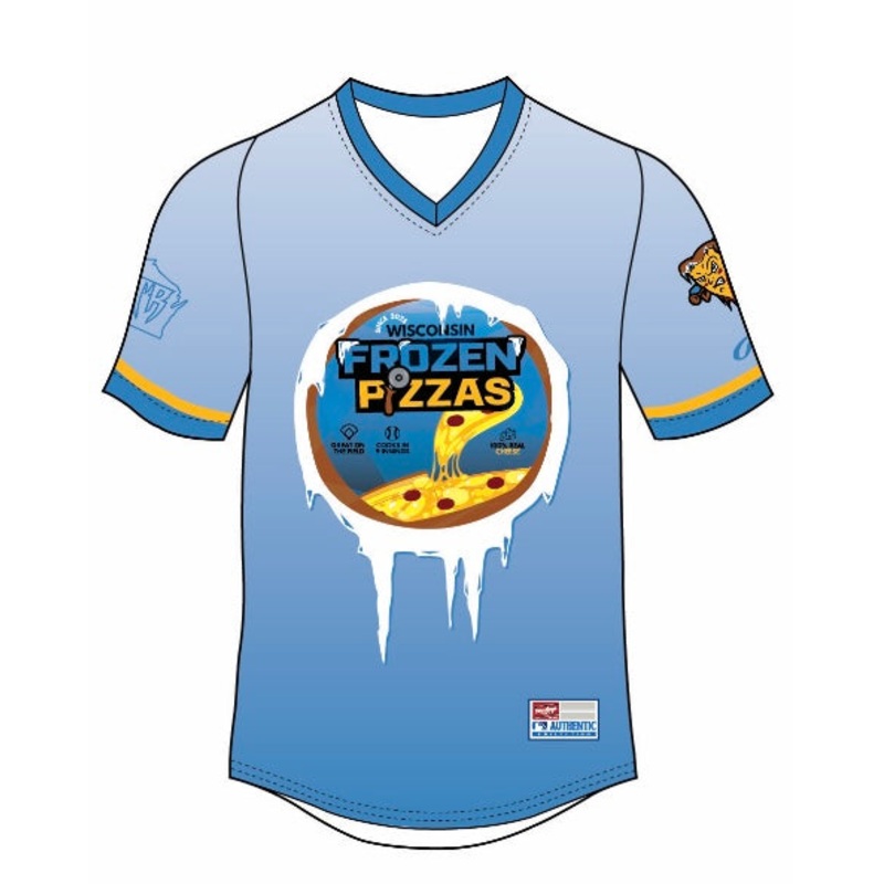 Frozen Pizzas Rawlings Replica Jersey
