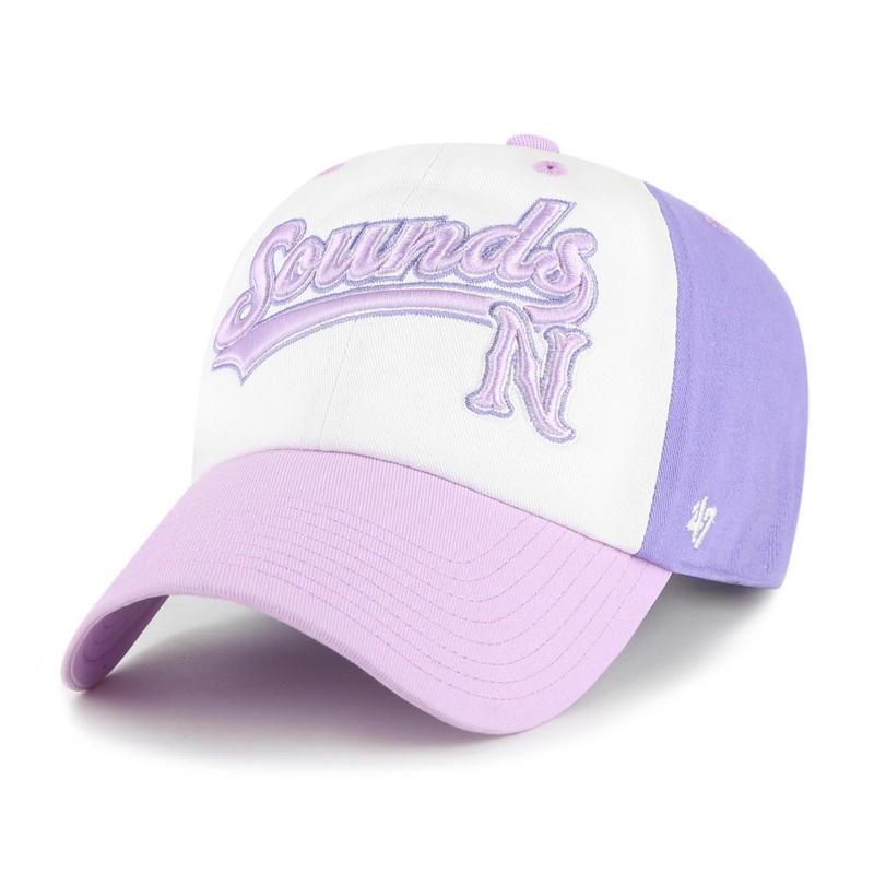 Nashville Sounds ’47 Brand Kids Aster Purple Scooter Clean Up Hat