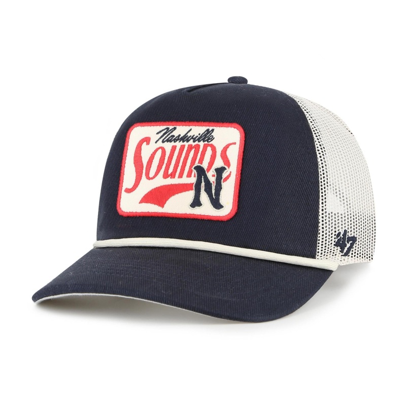 Nashville Sounds ’47 Brand Navy Emmett N Logo Hitch Hat