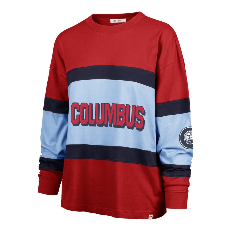Columbus Clippers 47 Brand Women’s Breezy Way Long Sleeve