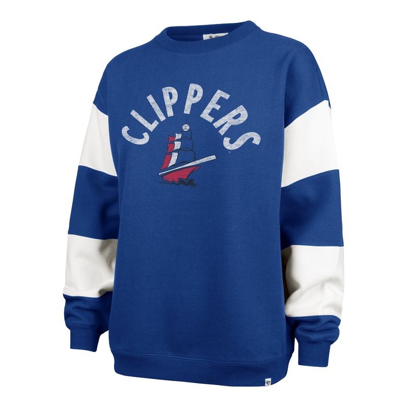 Columbus Clippers 47 Brand Women’s Eephus Barred Crew