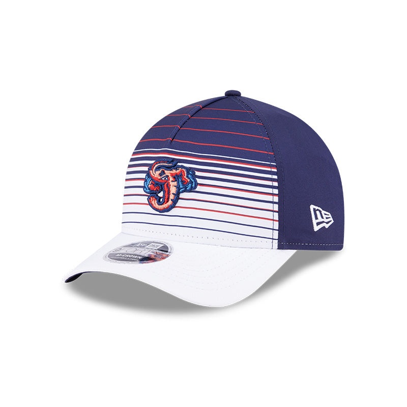 Jacksonville Jumbo Shrimp New Era Gradient 9Forty A-Frame