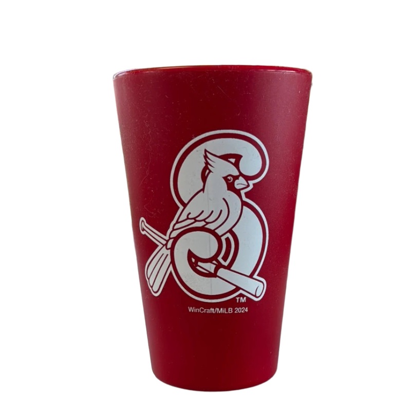 Silicone Pint Glass – Red