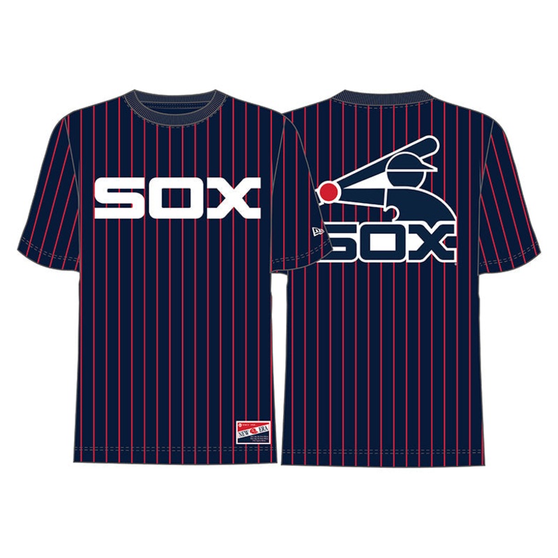 Throwback Sox Pinstripe Tee