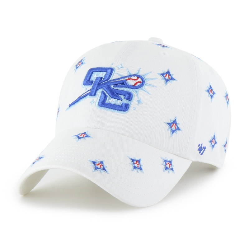 OKC Comets Women’s Confetti Home White Adjustable Cap