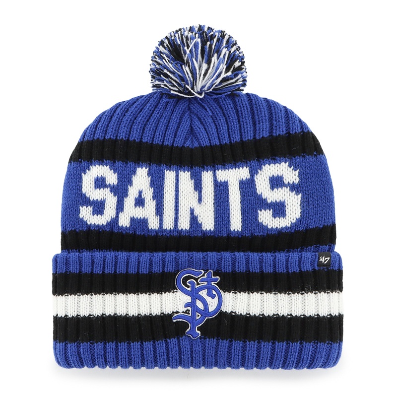 Saints 47′ Royal Bering Cuffed Knit Cap