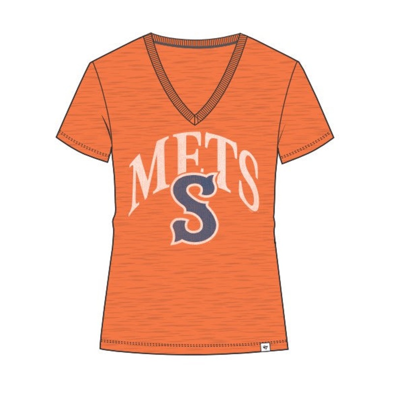 Syracuse Mets 47 Ladies Orange Tee